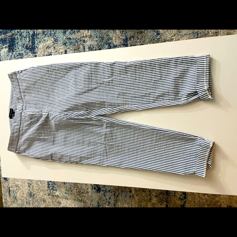 Blue stripped pants